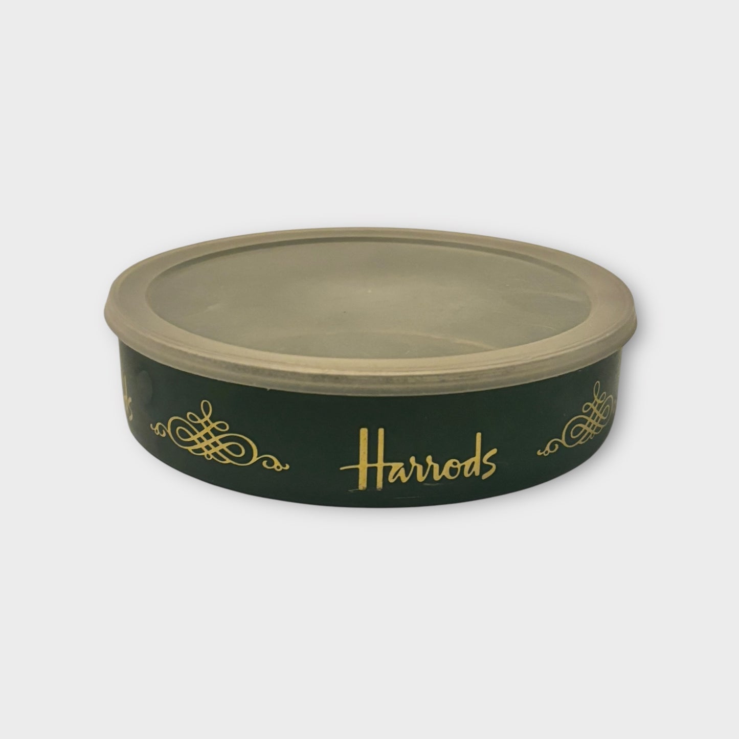 Vintage Harrods Food Storage Tin – A Glimpse into Luxury