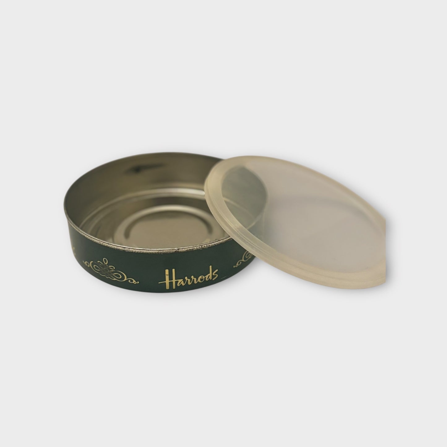 Vintage Harrods Food Storage Tin – A Glimpse into Luxury