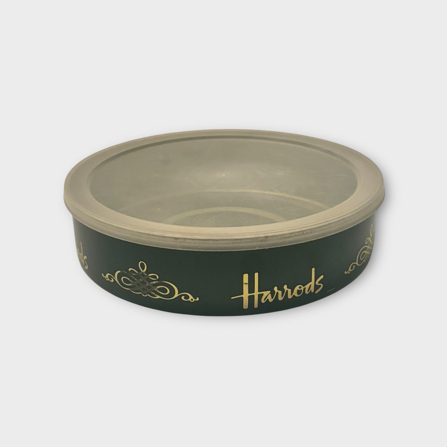 Vintage Harrods Food Storage Tin – A Glimpse into Luxury