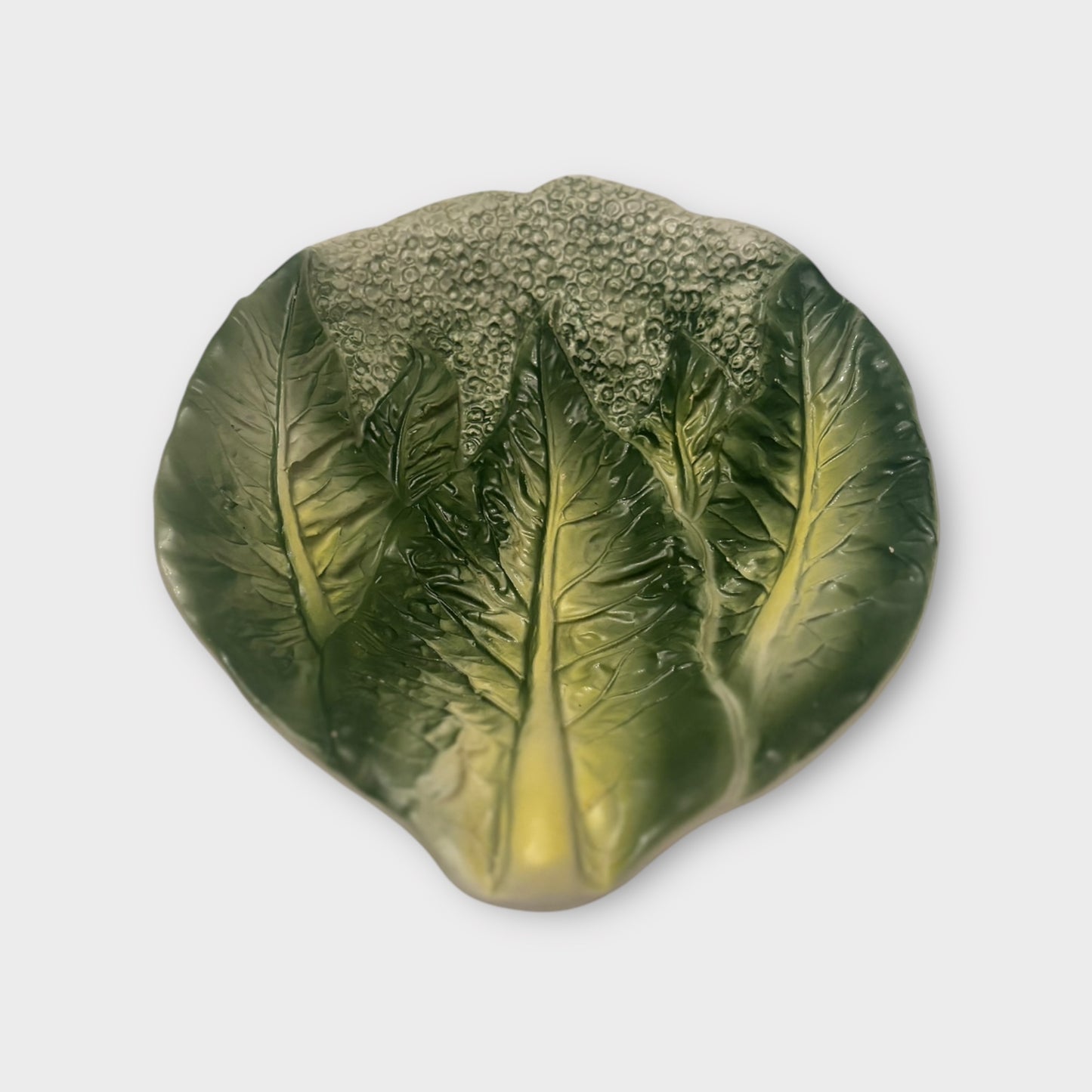 Vintage Cabbage Leaf Plate