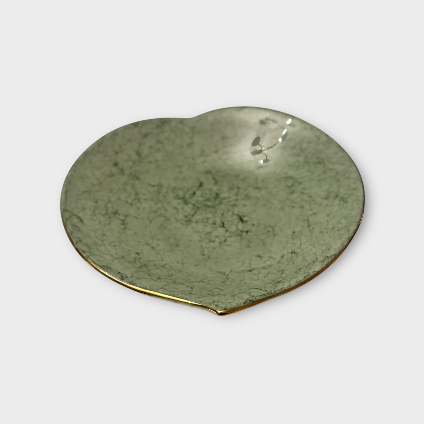 Vintage Royal Albert Gossamer Heart-Shaped Dish (1983-1986)