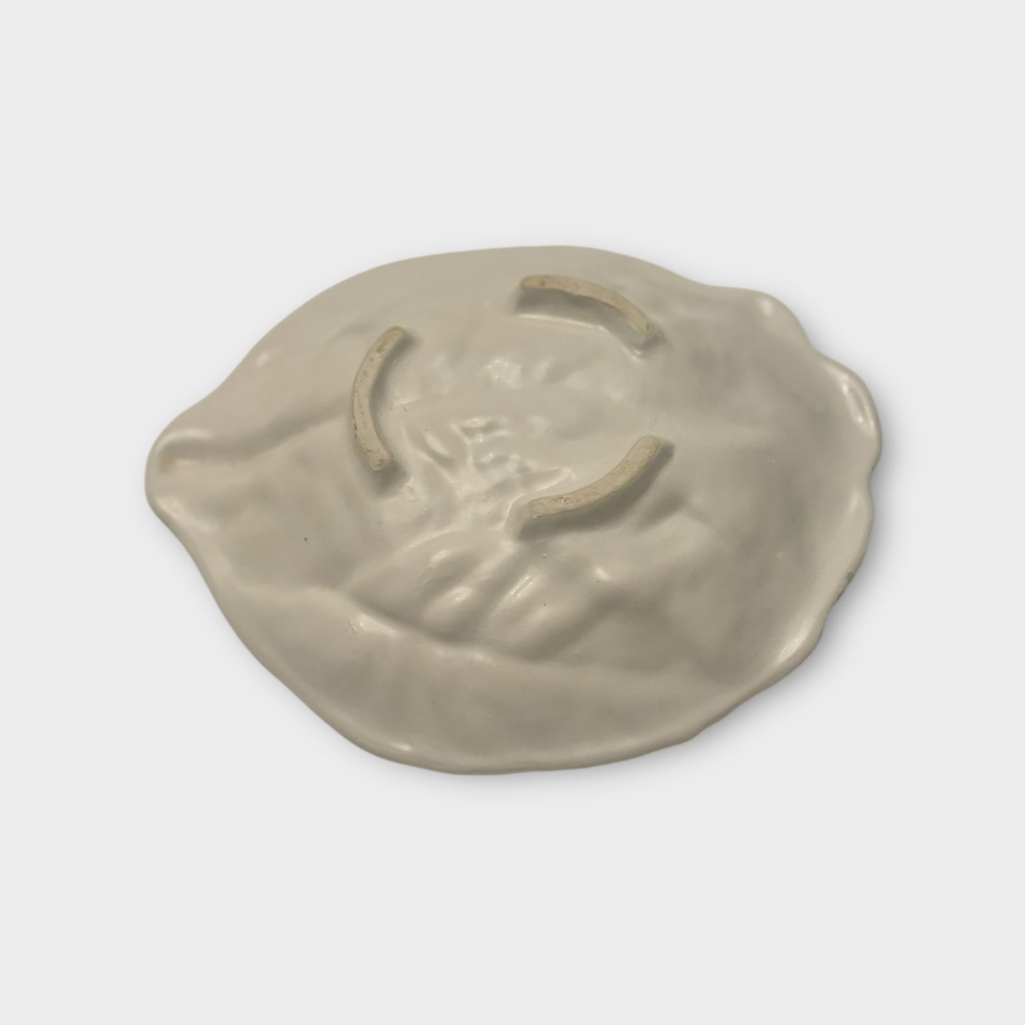 Vintage Cabbage Leaf Plate
