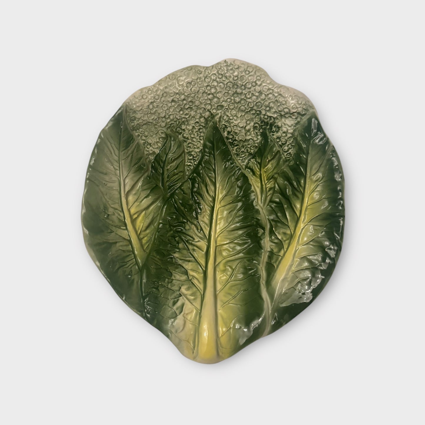 Vintage Cabbage Leaf Plate