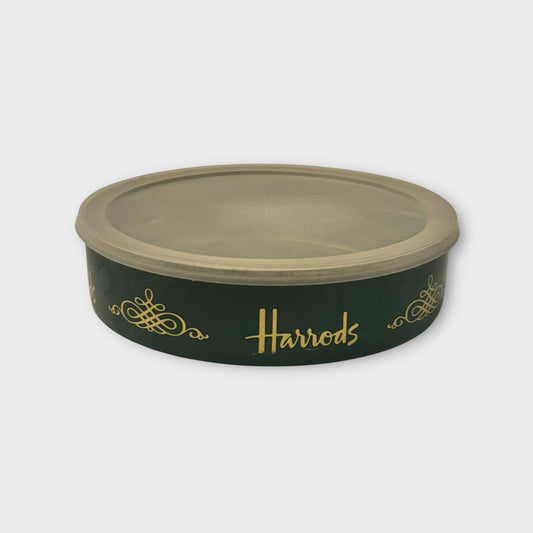 Vintage Harrods Food Storage Tin – A Glimpse into Luxury