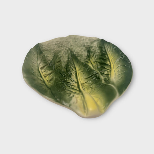 Vintage Cabbage Leaf Plate