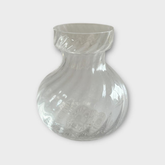 Dartington Crystal Ripple Vase / Candle Holder