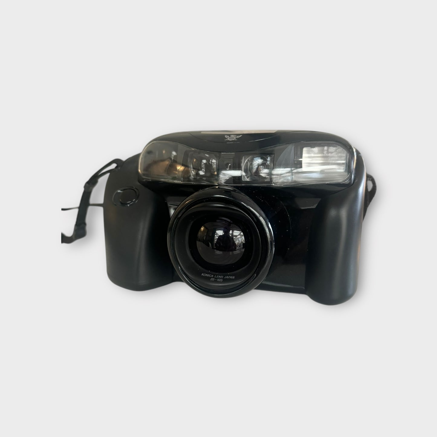 The Konica AiBORG Super Zoom 35-105 - Camera with case