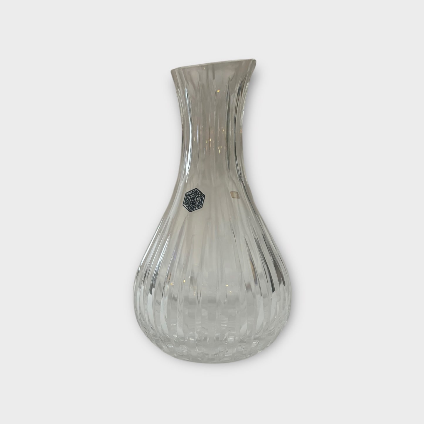 Stuart Crystal Carafe – Monaco Design (8.5 inches)