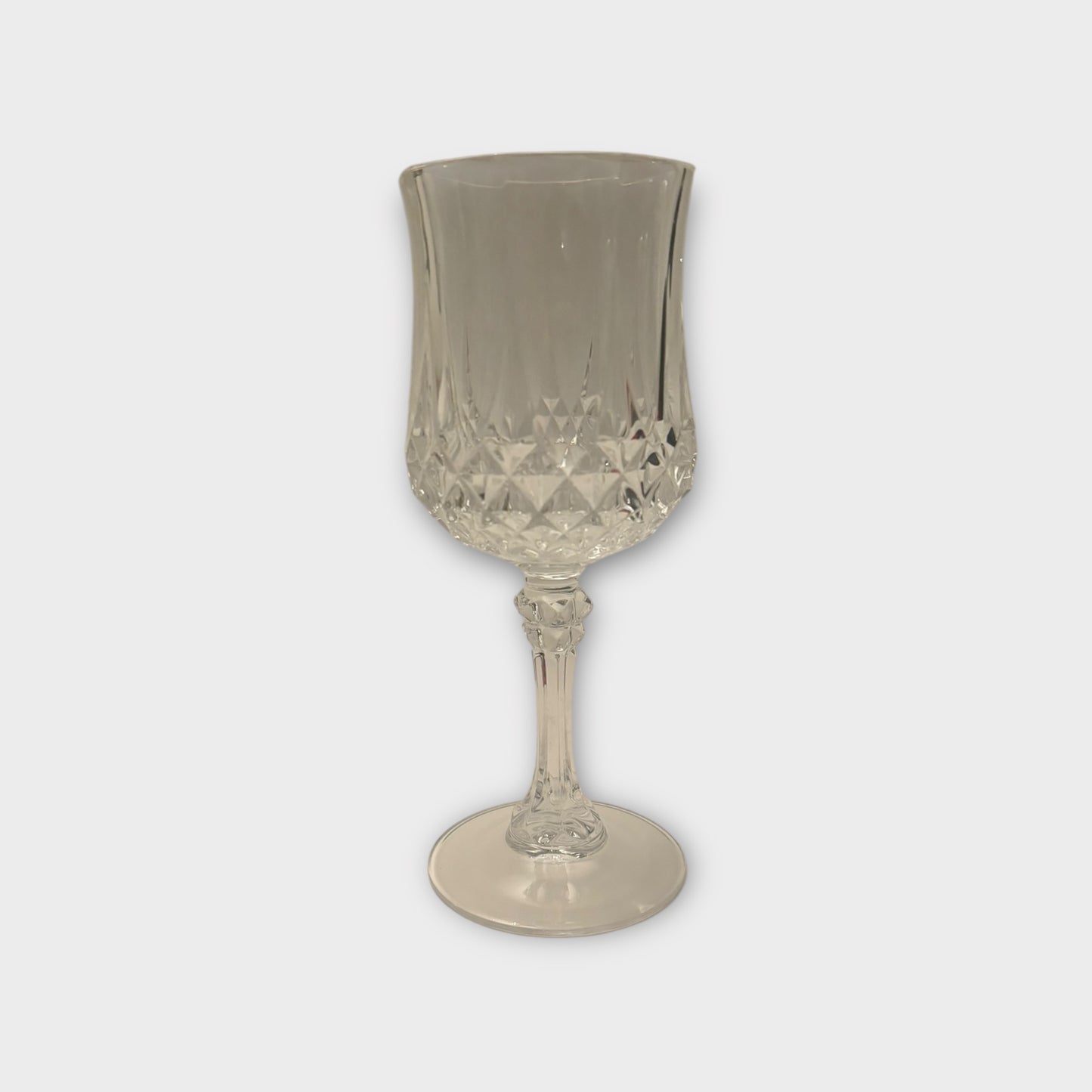 Set of 6 Longchamp 25cl Crystal Glasses by Cristal d'Arques