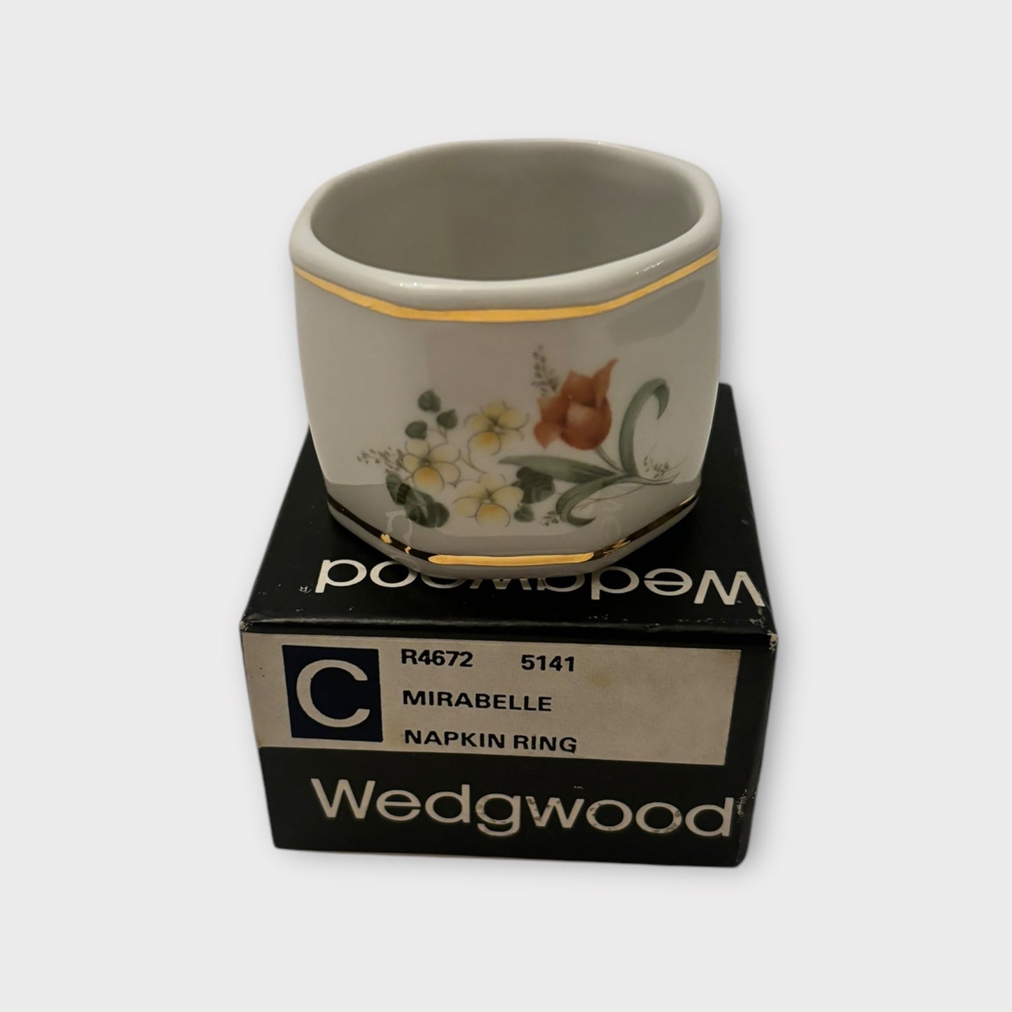 Mirabelle Bone China Napkin Ring by Wedgwood